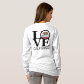 T-shirt LOVE Scotts Valley (Dos entier)