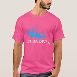 T-shirt Love Scuba Plongée Masque Plongée Lovers