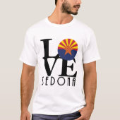 T-shirt LOVE Sedona Arizona (Devant)