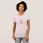 T-shirt love=serotonin + adrénaline + dopamine (Devant entier)