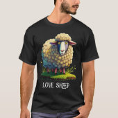 T-shirt Love Sheep (Devant)