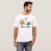 T-shirt Love Shirt (Devant entier)
