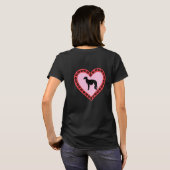 T-shirt Love Silken Windhounds (Dos entier)