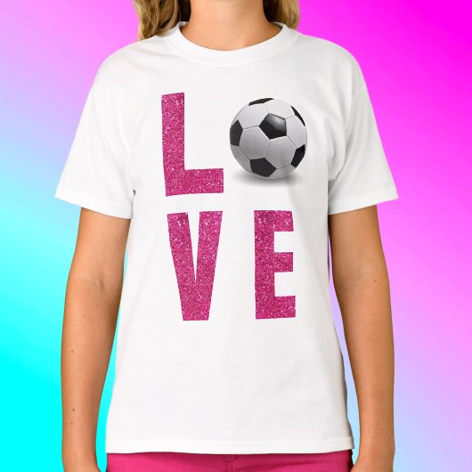 T-shirt Love Soccer