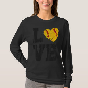 T-shirt Love Softball