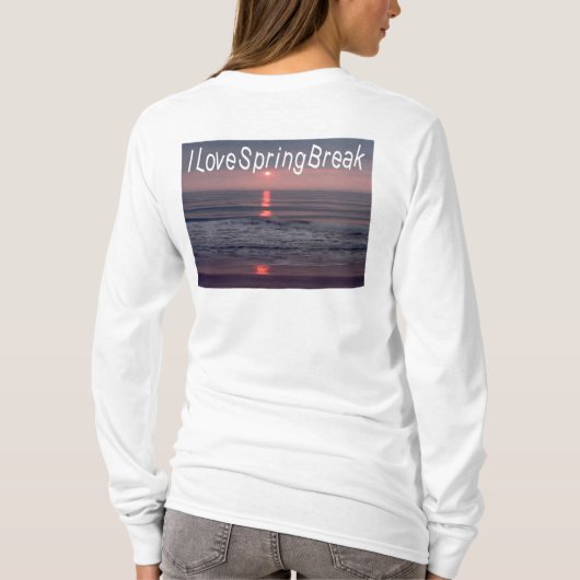 T-shirt Love Spring Break - (Dos)
