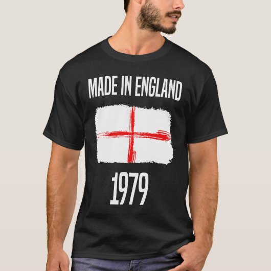 T-shirt Love St Georges Day Made In England 1979 For Engli (Devant)