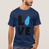 T-shirt Love St Lucia (Devant)
