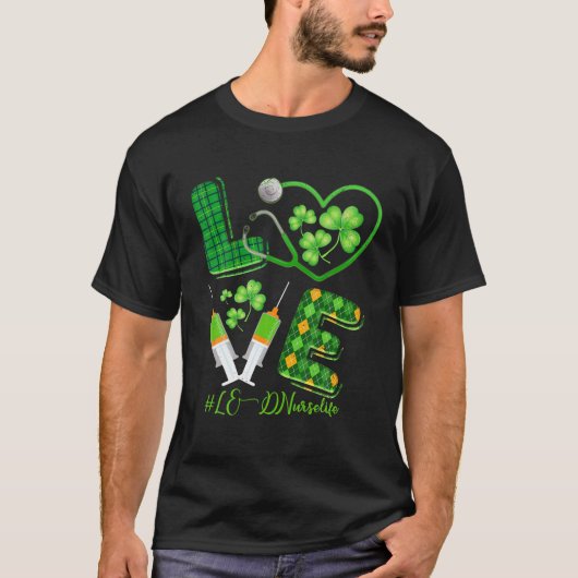 T-shirt LOVE St. Patrick's L (Devant)