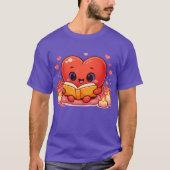T-shirt Love Stories Begin Within the Heart (Devant)