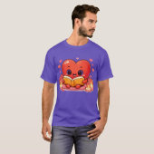 T-shirt Love Stories Begin Within the Heart (Devant entier)