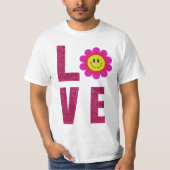 T-shirt Love Sunflower (Devant)