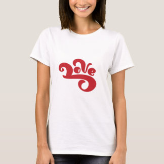 T-shirt Love Swirl