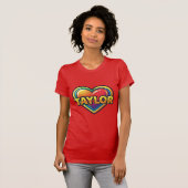 T-shirt Love Taylor (Devant entier)