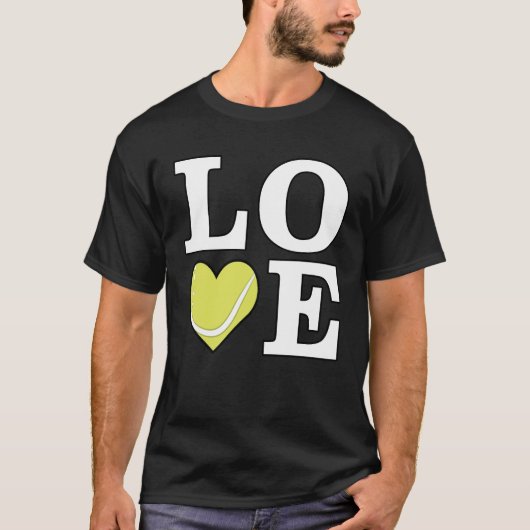 T-shirt Love Tennis (Devant)
