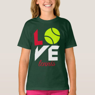T-shirt Love tennis