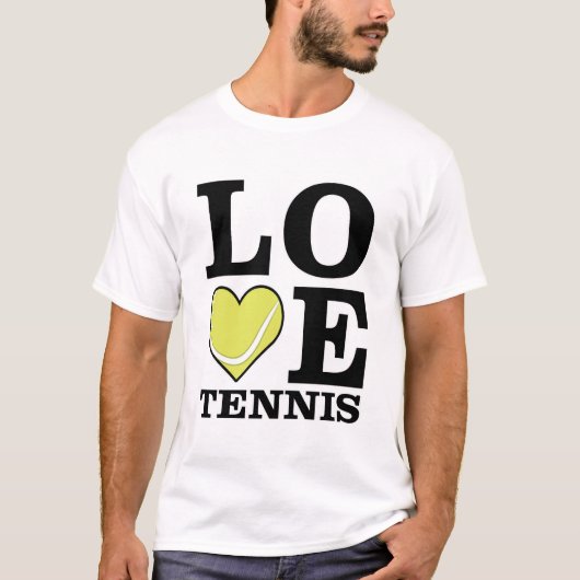 T-shirt Love Tennis (Devant)