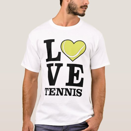 T-shirt Love Tennis (Devant)
