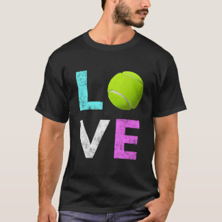 T-shirt Love Tennis Best