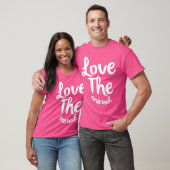 T-shirt Love the animal girl (Unisexe)