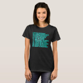 T-shirt Love Thy Neighbor No Exceptions Kindness (Devant entier)