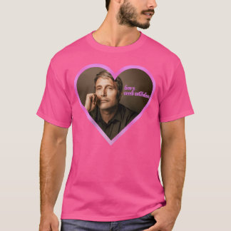 T-shirt Love U Mads Mikkelsen