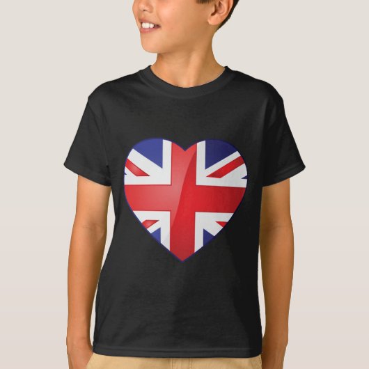 T-shirt Love UK (Devant)