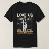 T-shirt Love Us Electric Linemen (Design devant)