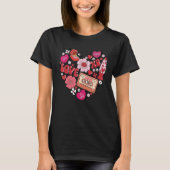 T-shirt Love Valentine's Day Conversation Hearts Ring Pop (Devant)