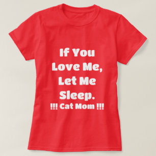 T-shirt Love Valentines Jour tenue drôle Chat personnalisé