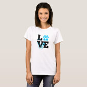 T-shirt Love Vet Tech Week Enseignant Pri (Devant entier)