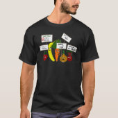 T-shirt Love Viande & Pommes De Terre Légumes Et Fruits Ma (Devant)