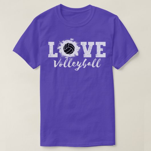 T-shirt Love Volleyball 5 (Design devant)