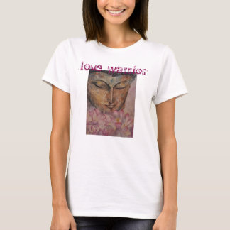 T-shirt Love Warrior Bouddha Watercolor Tank