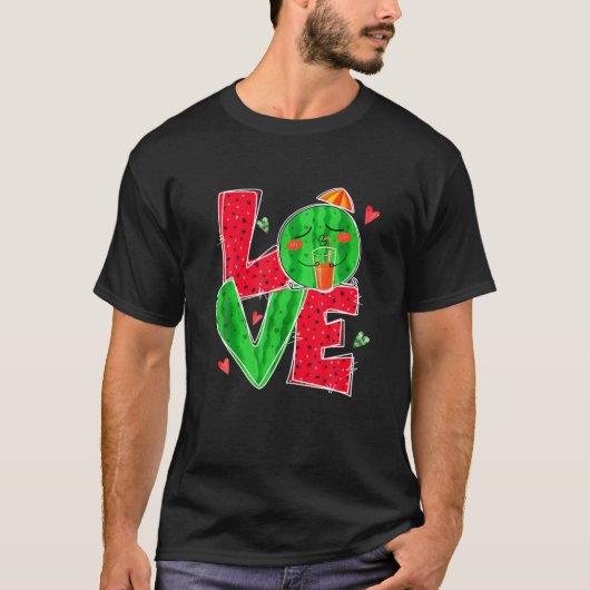 T-shirt Love Watermelon (Devant)