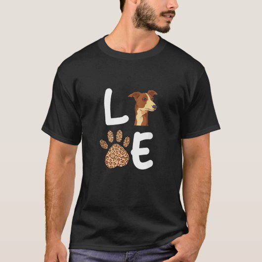 T-shirt Love Whippet Lover Whippet propriétaire Whippet Gi (Devant)