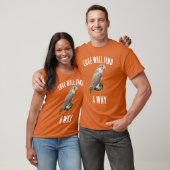T-shirt Love Will Find A Way - Lord Byron Quote Custom (Unisexe)