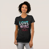 T-shirt Love Wins (Devant entier)