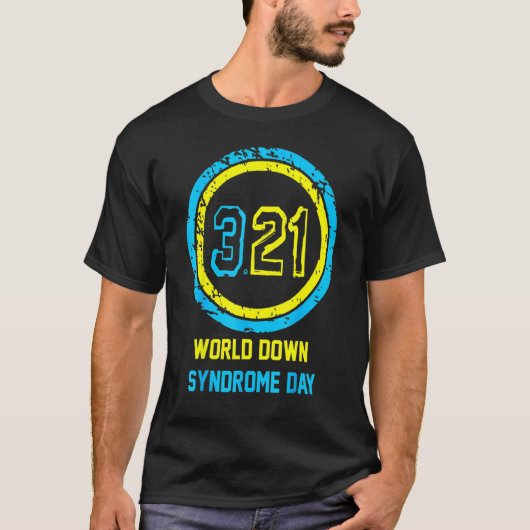 T-shirt Love World Down Syndrome Awareness Day Love 7 (Devant)