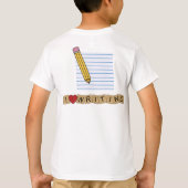 T-shirt Love Writing Shirt (Dos)