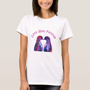 T-shirt "Love You Forever" - La douce Embrasse de Love