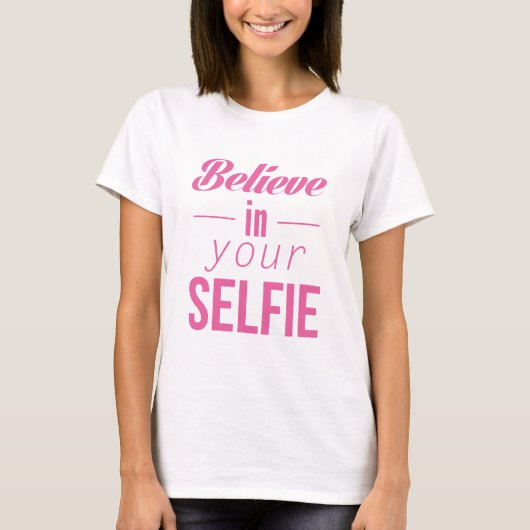 T-shirt Love Your Selfie (Devant)