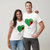 T-shirt Love Zambia (Unisexe)