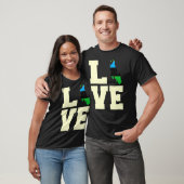 T-shirt Love Zanzibar (Unisexe)