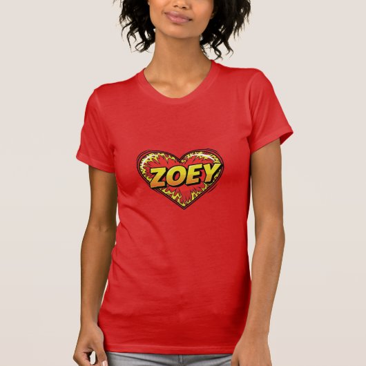 T-shirt Love Zoey (Devant)