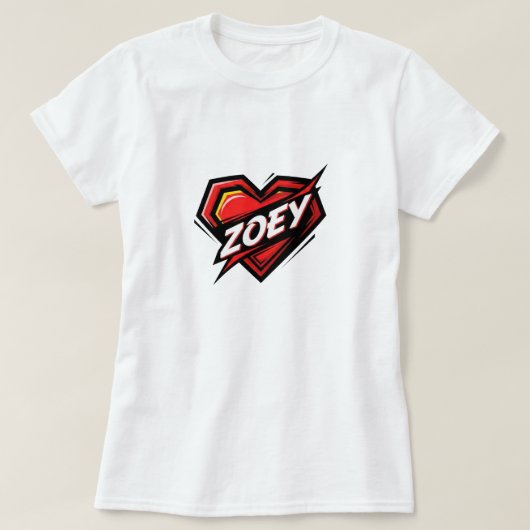 T-shirt Love Zoey (Design devant)