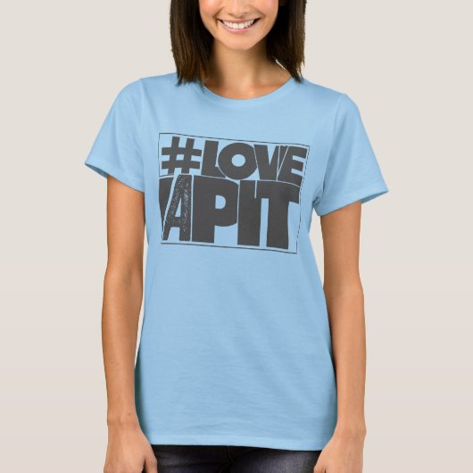 T-shirt #LOVEAPIT Style Rétro (Devant)