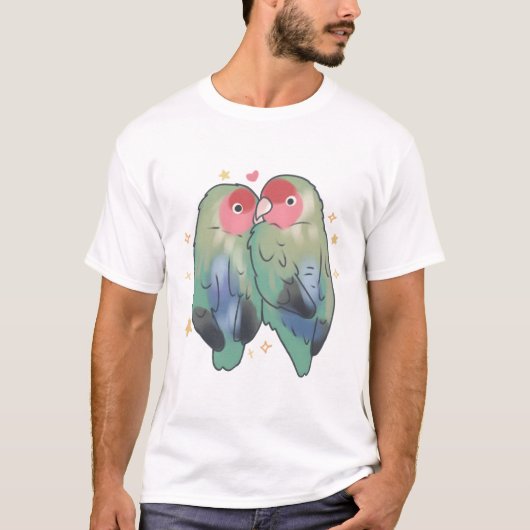 T-shirt Lovebird Magic (Devant)