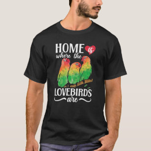 T-shirt Lovebird Peach Face Parrot Pet African Fischer Bi