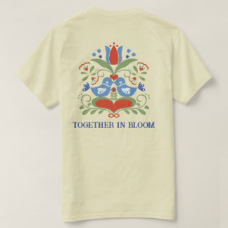 T-shirt Lovebirds et Blossoms